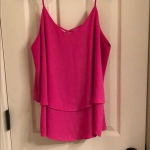 Pink tank top